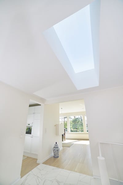 Light well lights for basements